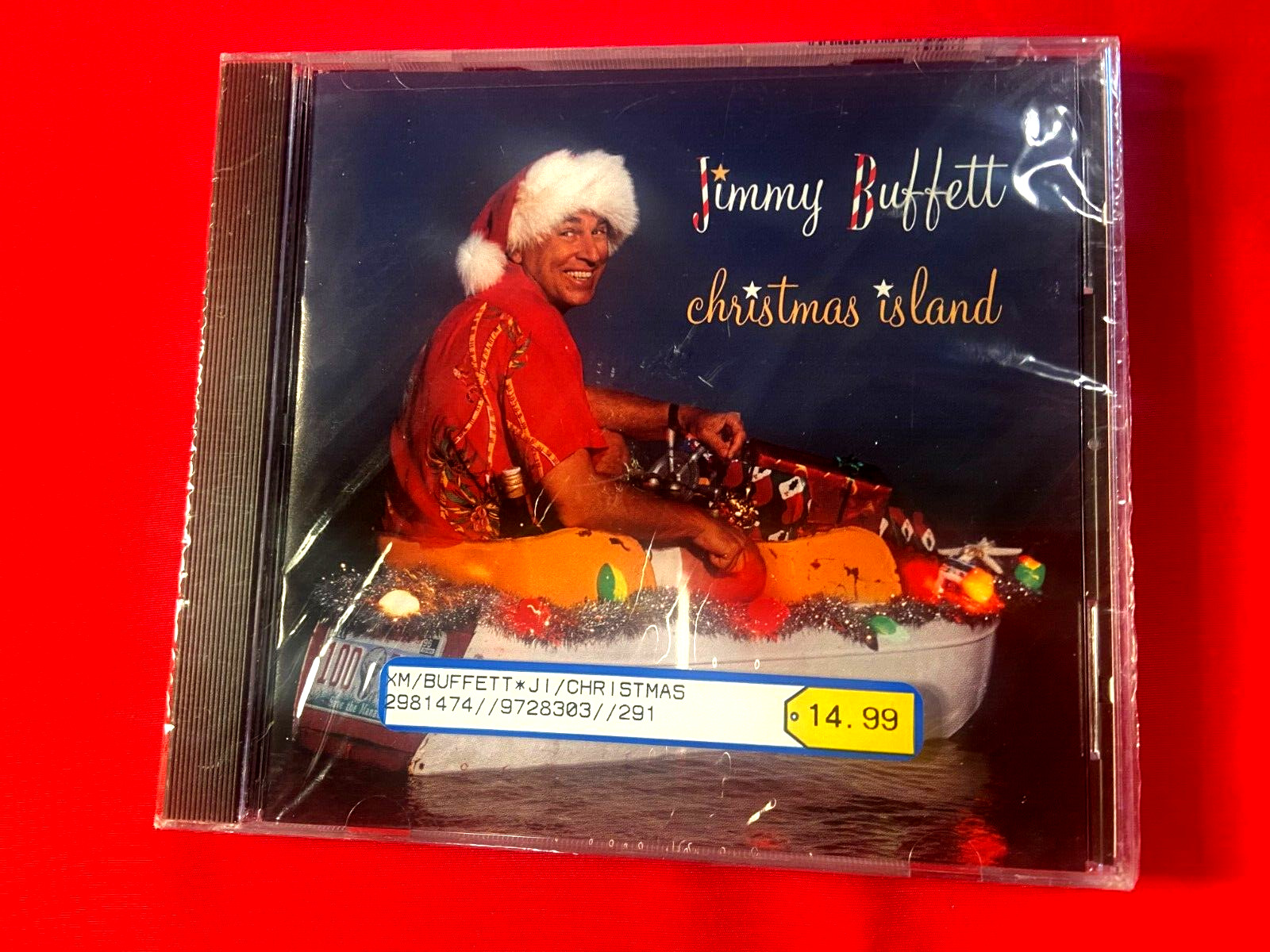 Jimmy Buffett - Christmas Island (1996) MCA CD NEW SEALED COLLECTIBLE DISK 🦜🎄