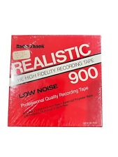 REALISTIC HIGH FIDELITY RECORDING TAPE SEALED 44-753A NOS picture