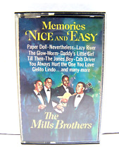 The Mills Brothers   Memories Nice and Easy  Cassette Tape picture