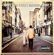 OASIS WHATS THE STORY MORNING GLORY 2X VINYL RECORD CRE LP 189 DAMONT PRESS 1995 picture