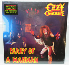 OZZY OSBOURNE DIARY OF A MADMAN RED & BLACK SWIRL VINYL  (50303) picture