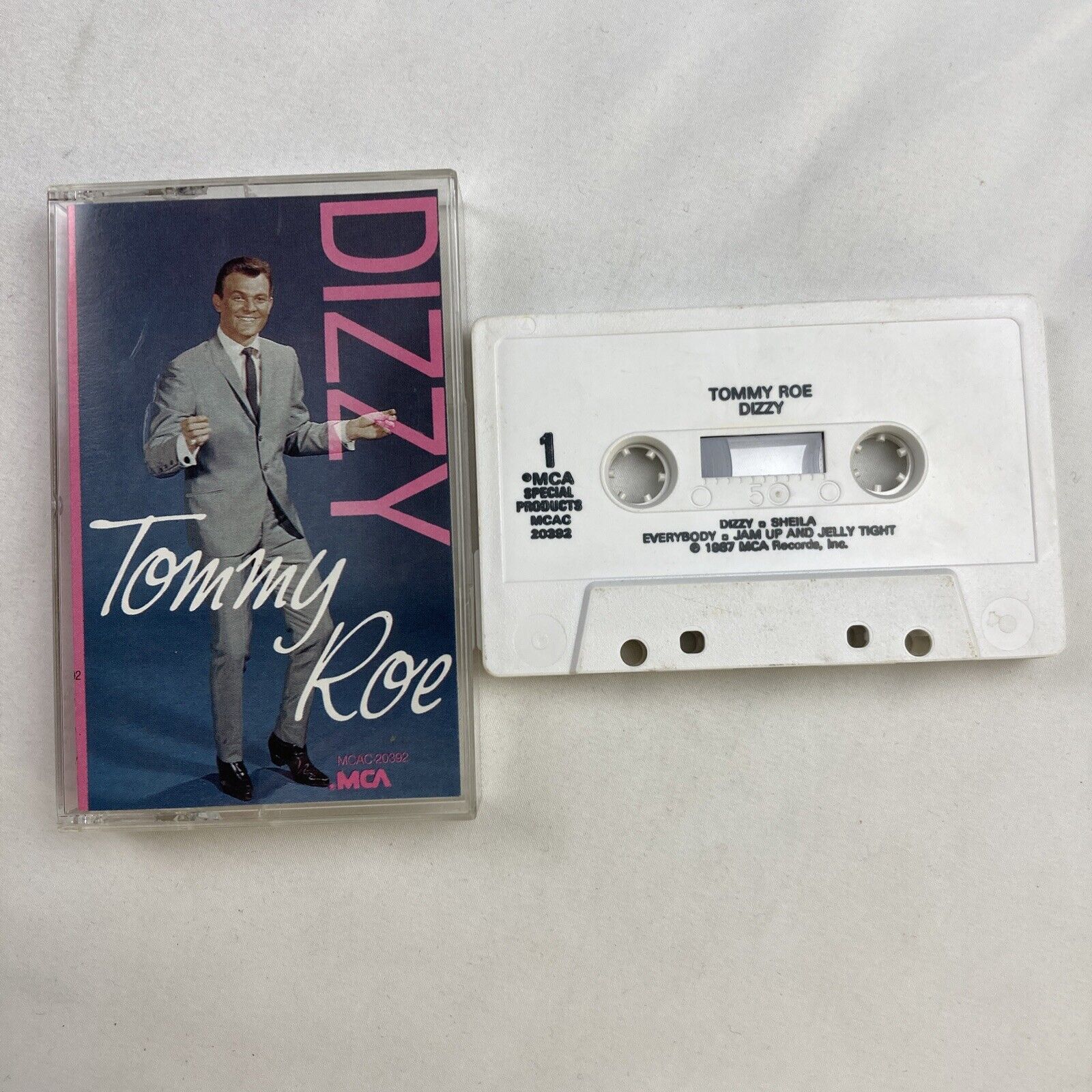 Tommy Roe  Dizzy  Sweet Pea  Cassette Tape  Rock Pop