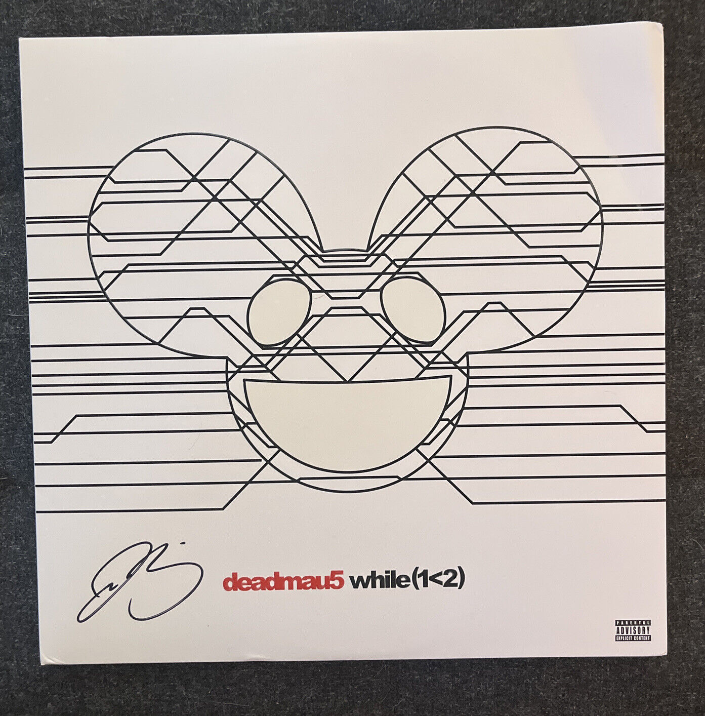deadmau5 while(1 2) 3xLP  Limited Edition SIGNED vinyl (Read Description)