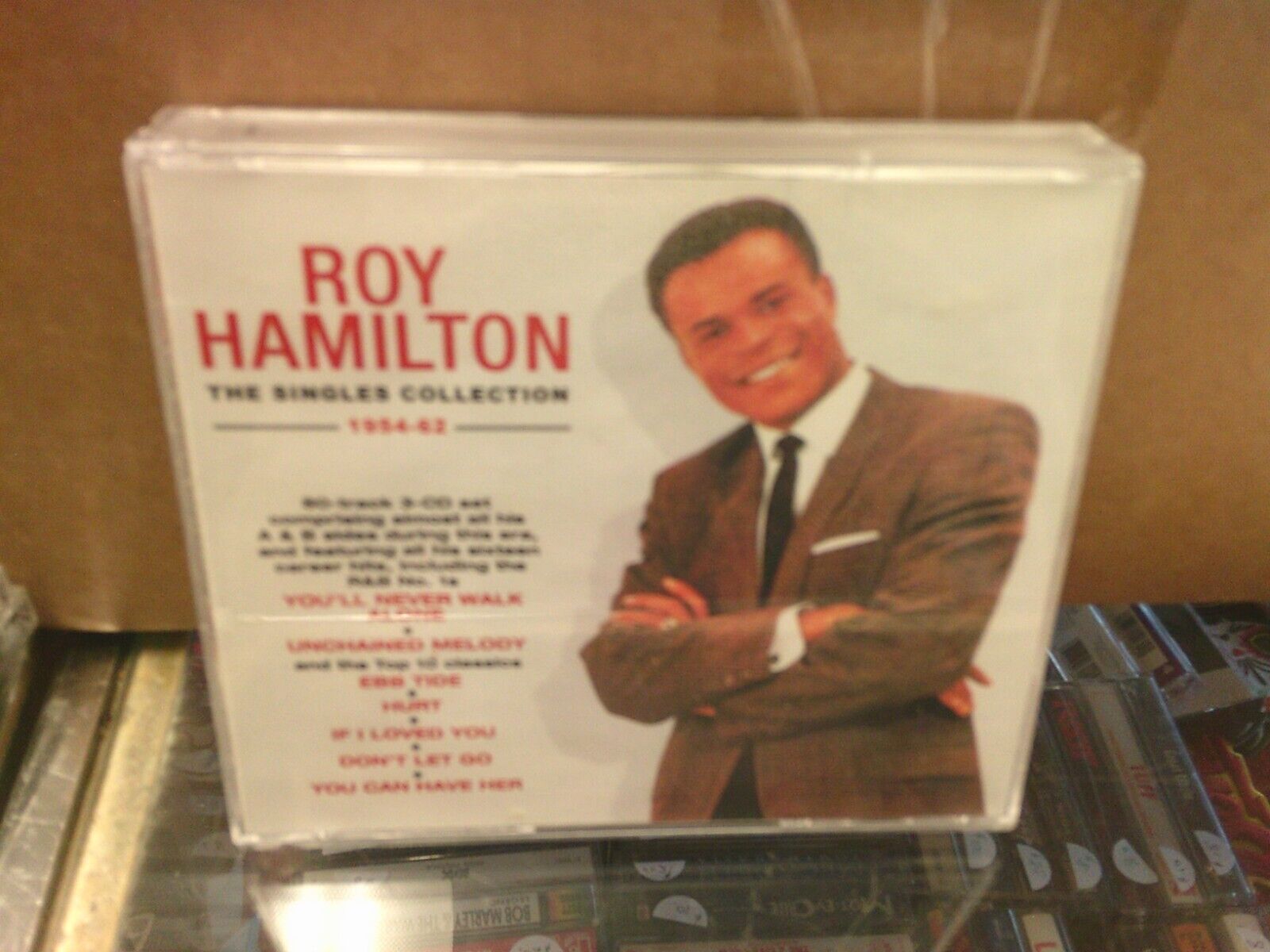 Roy Hamilton Singles Collection Greatest 54-62 3x CD-r 2018 Acrobat VG+ R&B Pop