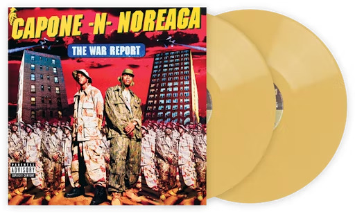 Capone N Noreaga The War Report VMP Vinyl Me Please Yellow Colored Vinyl 2XLP
