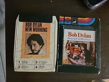 Lot of 2 Vintage Bob Dylan 8 Track Tapes Bringing It All Back Home & New Morning picture