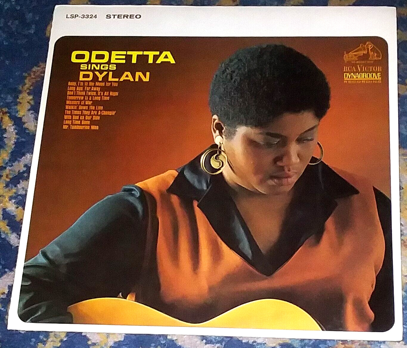 ODETTA SINGS DYLAN / ODETTA 1965 RCA LP LSP-3324