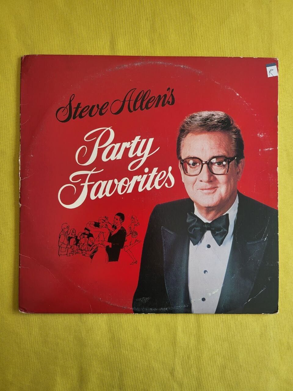 1981 LP 2 RECORDS Vintage Steve Allen Party Favorites With Lyrics LP1