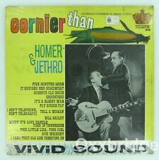 SEALED HOMER & JETHRO Cornier Than KING 848 Original Stereo RARE Bluegrass Vinyl picture