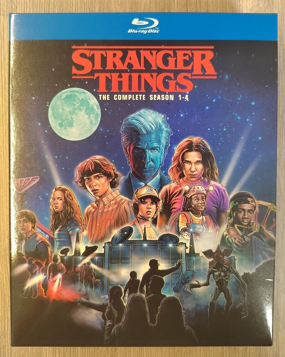 STRANGER THINGS: The Complete series, Season 1-4 on Blu-Ray, TV-Series