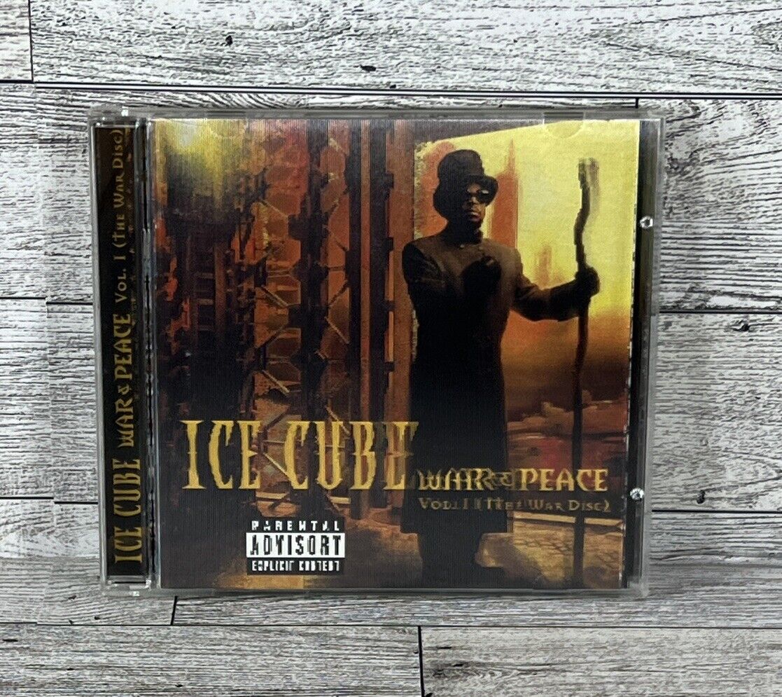 War & Peace Vol. 1 (War Disc) By Ice Cube (CD, 1998, Priority Records) P2 50700