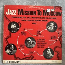 Jazz Mission To Moscow LP US 1962 - CP 433 - Zoot Sims, Phil Woods VG + picture