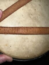 Antique Hand Drum From Mexico 30” L  6”W picture