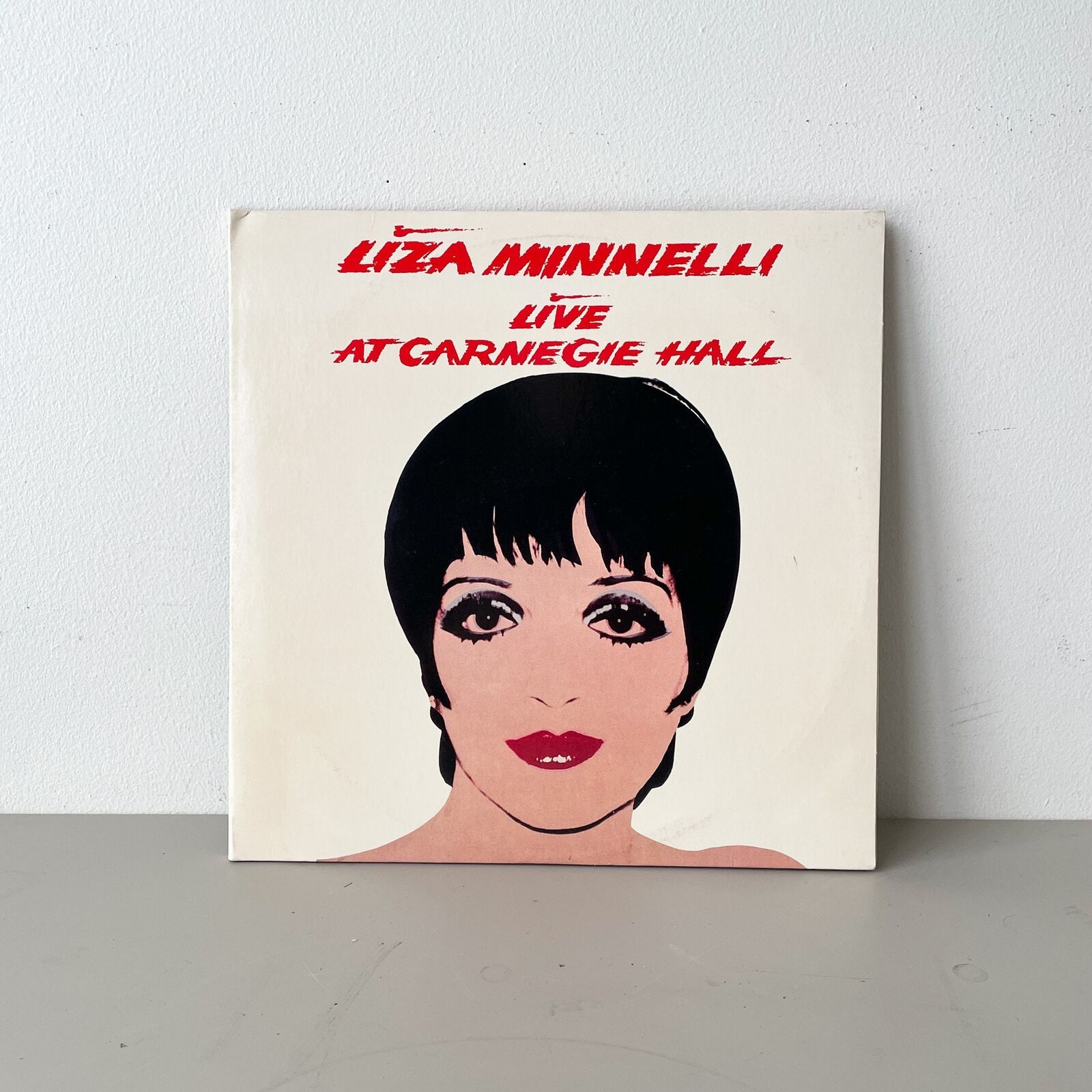 Liza Minnelli - Live At Carnegie Hall - Vinyl LP Record - 1981