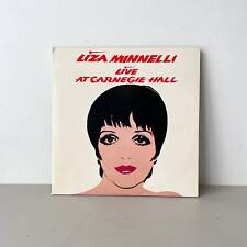 Liza Minnelli - Live At Carnegie Hall - Vinyl LP Record - 1981 picture