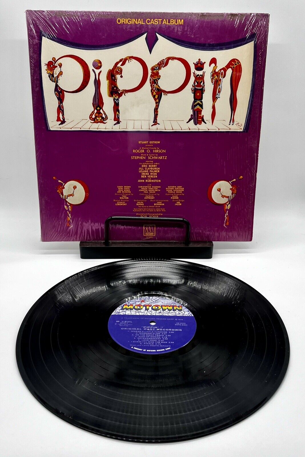 Vintage Original PIPPIN Cast Recording  LP Album STEREO Motown M760-L  1972  EXC