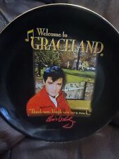 Vintage Elvis Presley Plate Welcome To Graceland - Souvenir - E.P.E  picture