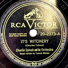 1947 Charlie Spivak Jazz 78 RPM It's Witchery / Stardreams Theme Song Record J1 picture