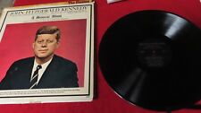 John F. Kennedy - A Memorial Album - Used Vinyl Record picture