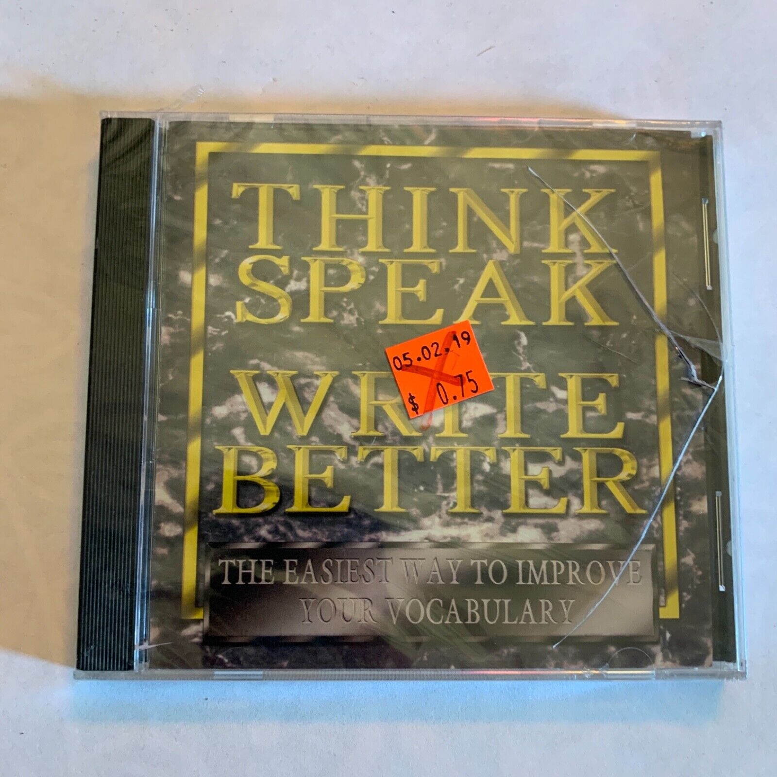 Think, speak, write better Shelf196 AUDIO CD NEW~