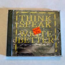 Think, speak, write better Shelf196 AUDIO CD NEW~ picture