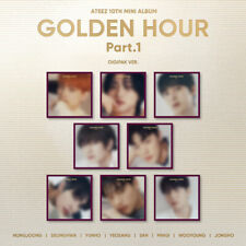 ATEEZ GOLDEN HOUR:PART.1 10th Mini Album DIGIPAK Ver/CD+Photo Book+Card+etc+GIFT picture