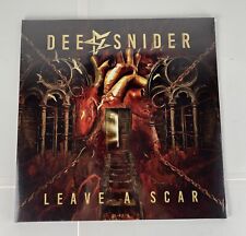 New DEE SNIDER Leave A Scar LP Red Vinyl Record 12