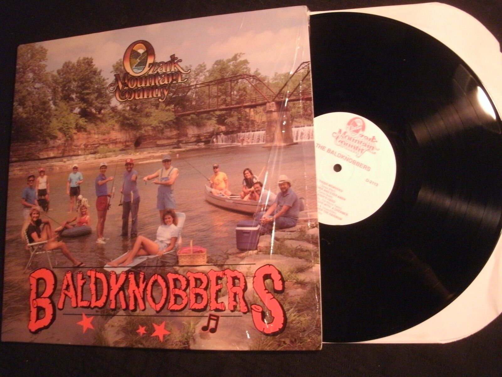 The Baldknobbers - Ozark Mountain Country - Vinyl 12\'\' Lp./Ex Bluegrass Country