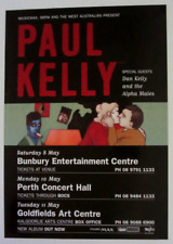 PAUL KELLY ORIGINAL (4 DIFFERENT DATES)  TOUR POSTER picture