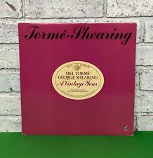 Vintage Mel Torme & George Shearing - A Vintage Year - Concord Jazz CJ 341 Promo picture