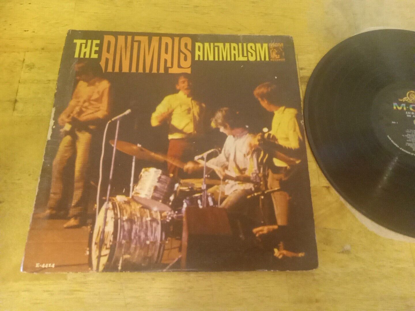 THE ANIMALS w/FRANK ZAPPA~ANIMALISM~RARE ORIGINAL 1966 MGM MONO LP~vg