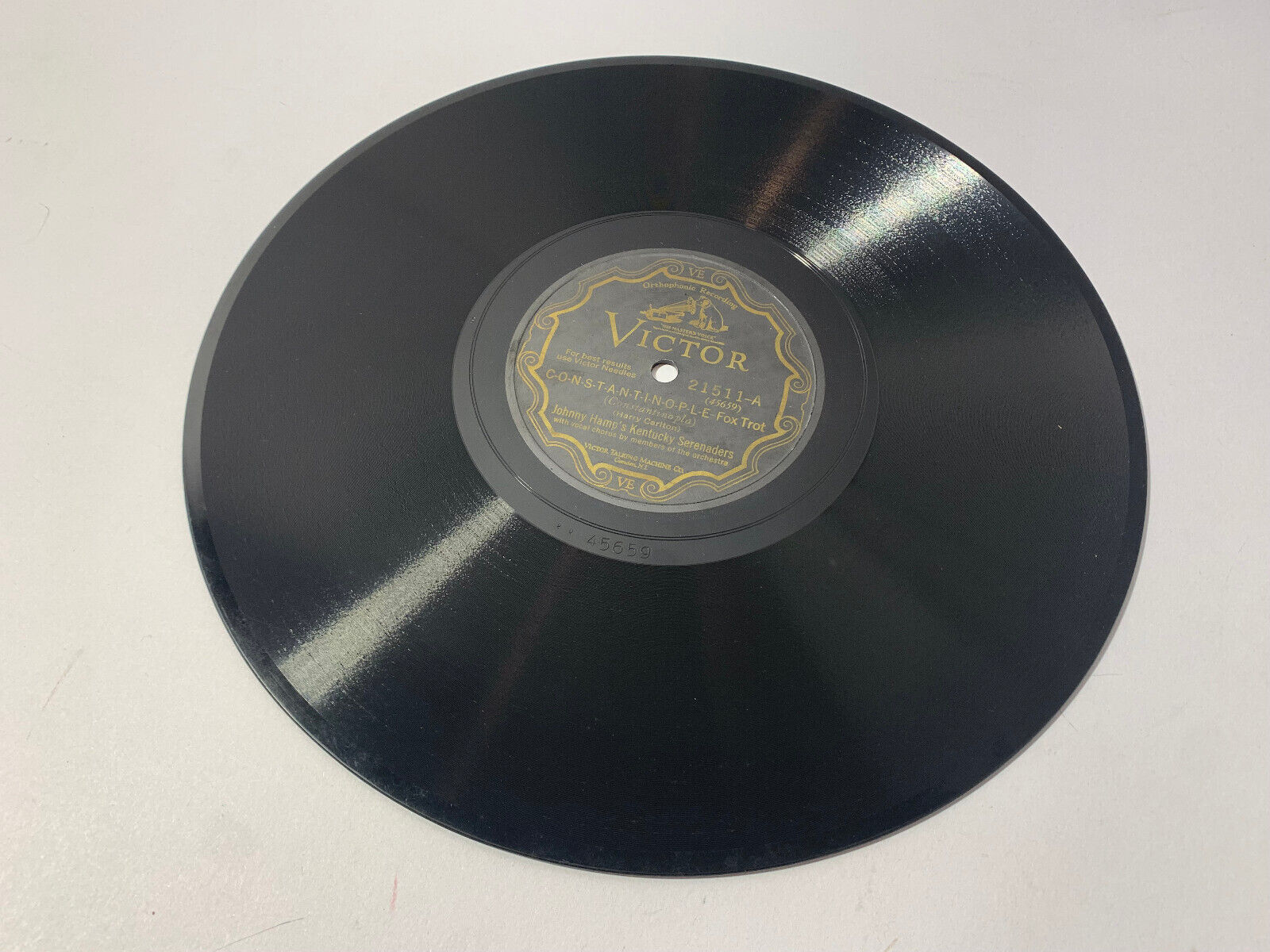 Who Wouldn’t Be Blue TED WEEMS/Johnny Hamp 78 RPM Pre-War Jazz NM-