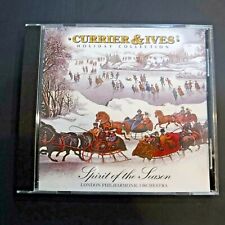 Vtg 1999 Currier & Ives Holiday Collection Spirit of  the Season CD 12 Track picture
