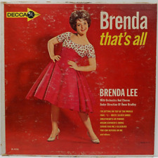 Vintage 1962 - Brenda Lee - That's All LP Decca Records - Vinyl Record picture