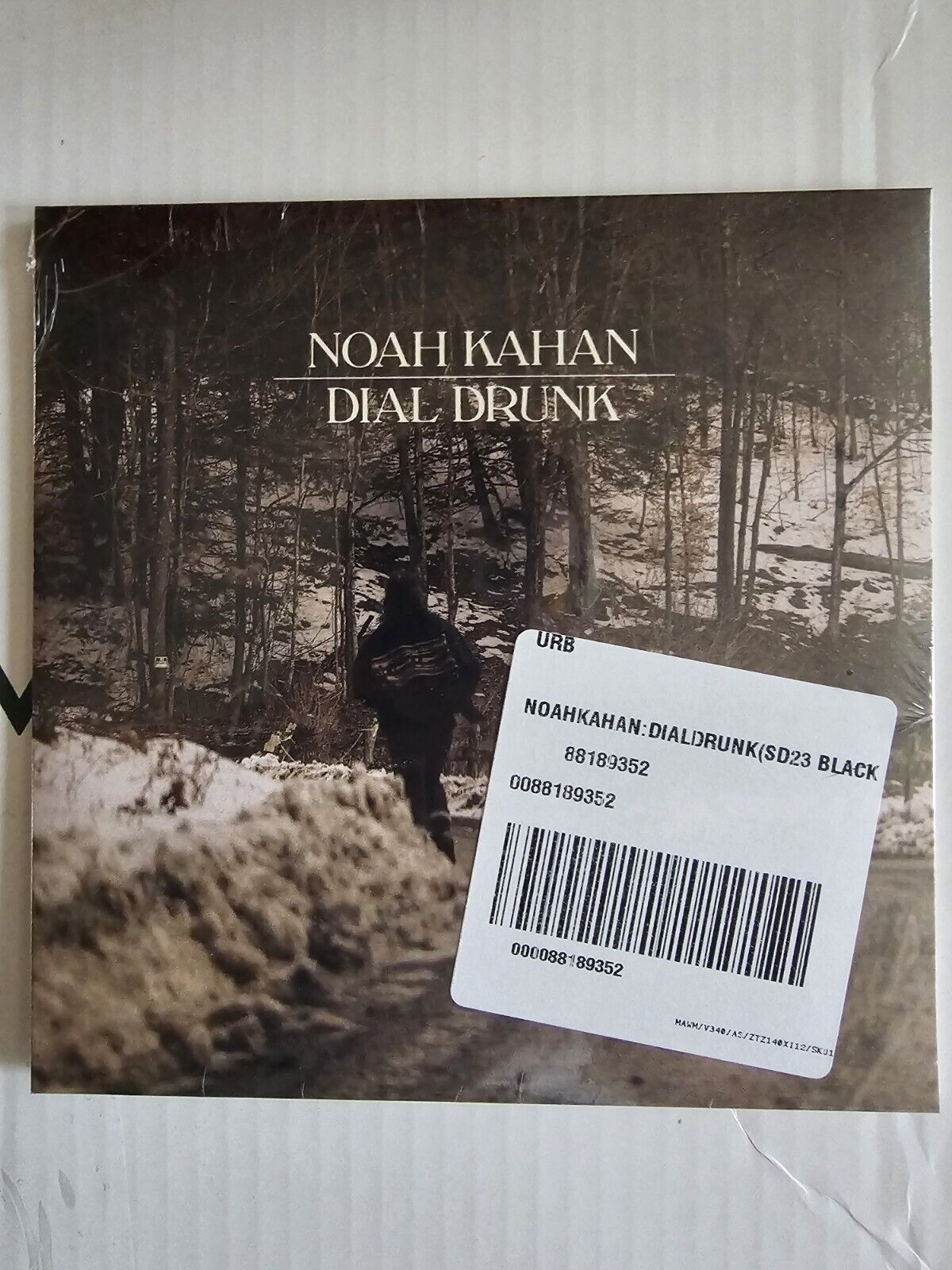 2023 Noah Kahan - Dial Drunk W/ Post Malone UO Exclusive 7” Single Vinyl Record