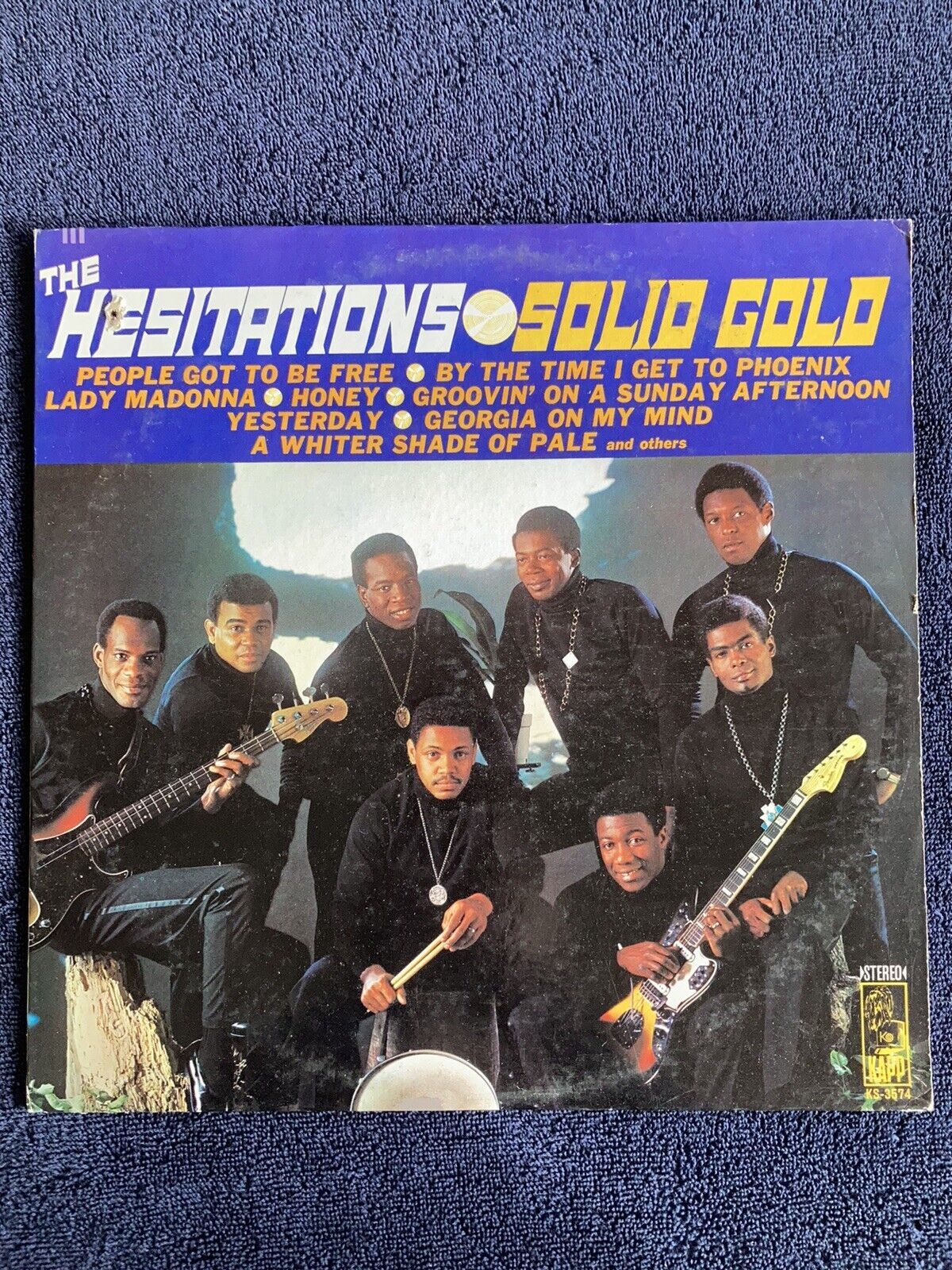 The HESITATIONS~ Solid Gold. 1968 Vinyl LP. KAPP Records. Vg++ Copy  Fast Ship