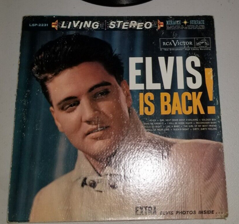 Elvis Is Back by Presley, Elvis (Record, 1960)