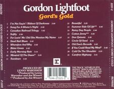 GORDON LIGHTFOOT - GORD'S GOLD NEW CD picture