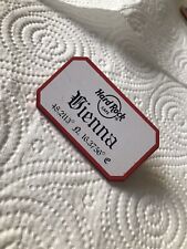 Hard Rock Cafe Vienna Enamel Pin Name Tag LE 300 2017 picture