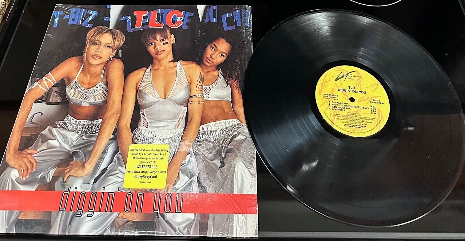 TLC – Diggin\' On You Original 1995 Press 12\