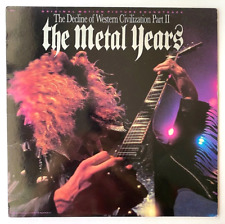Decline of Western Civilization Part II The Metal Years • vinyl record LP EX picture