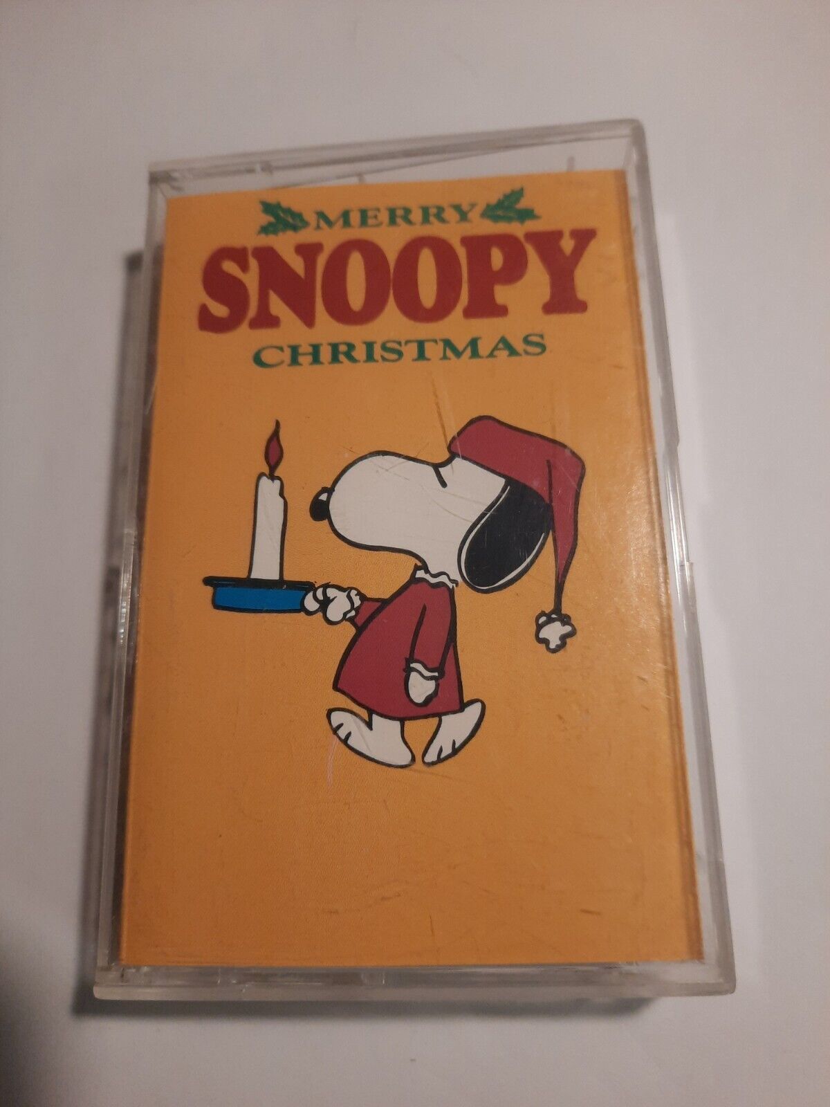 Merry Snoopy Christmas Cassette