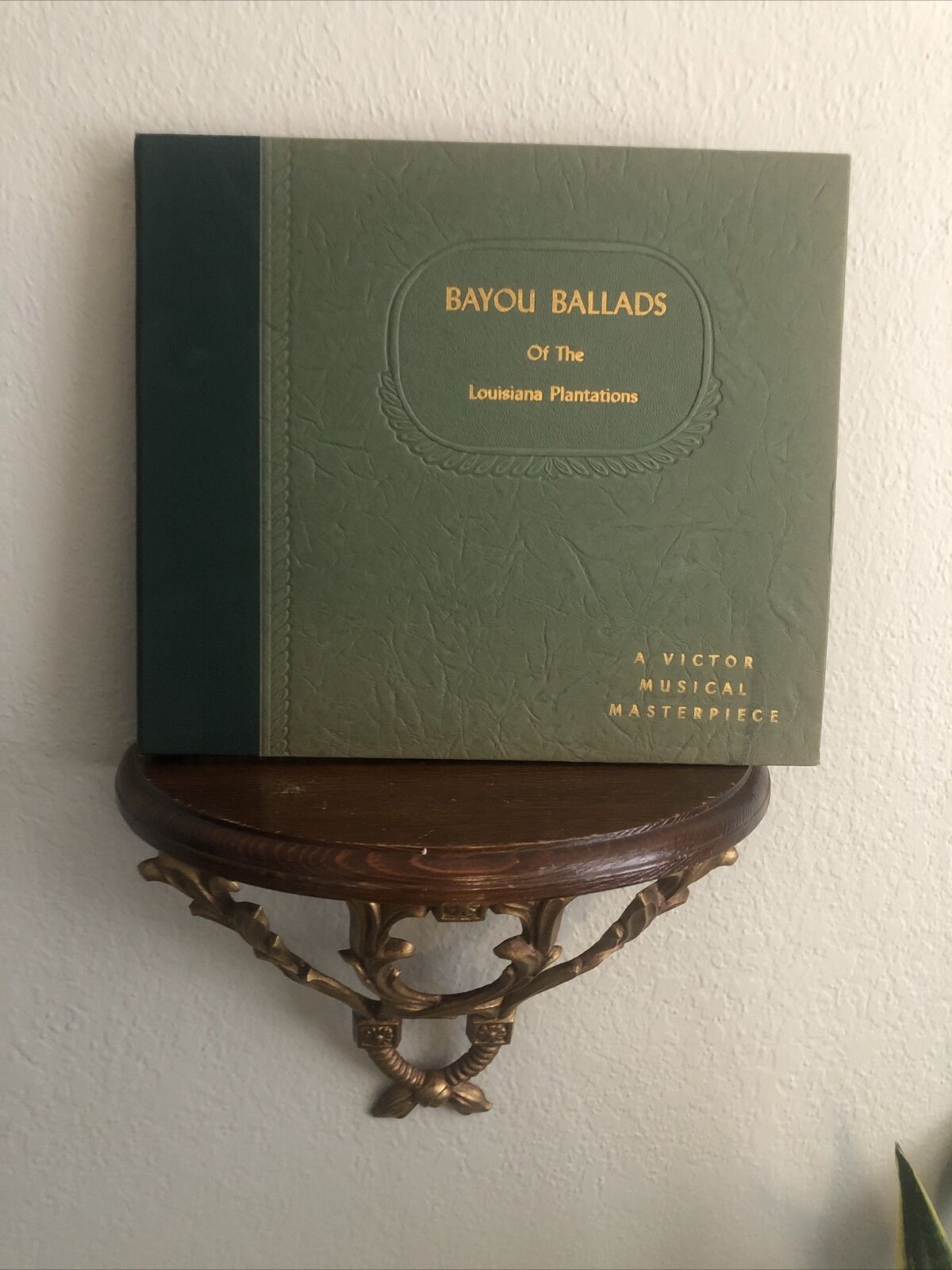 bayou ballads of the louisiana plantations shellac 78 rpm victor