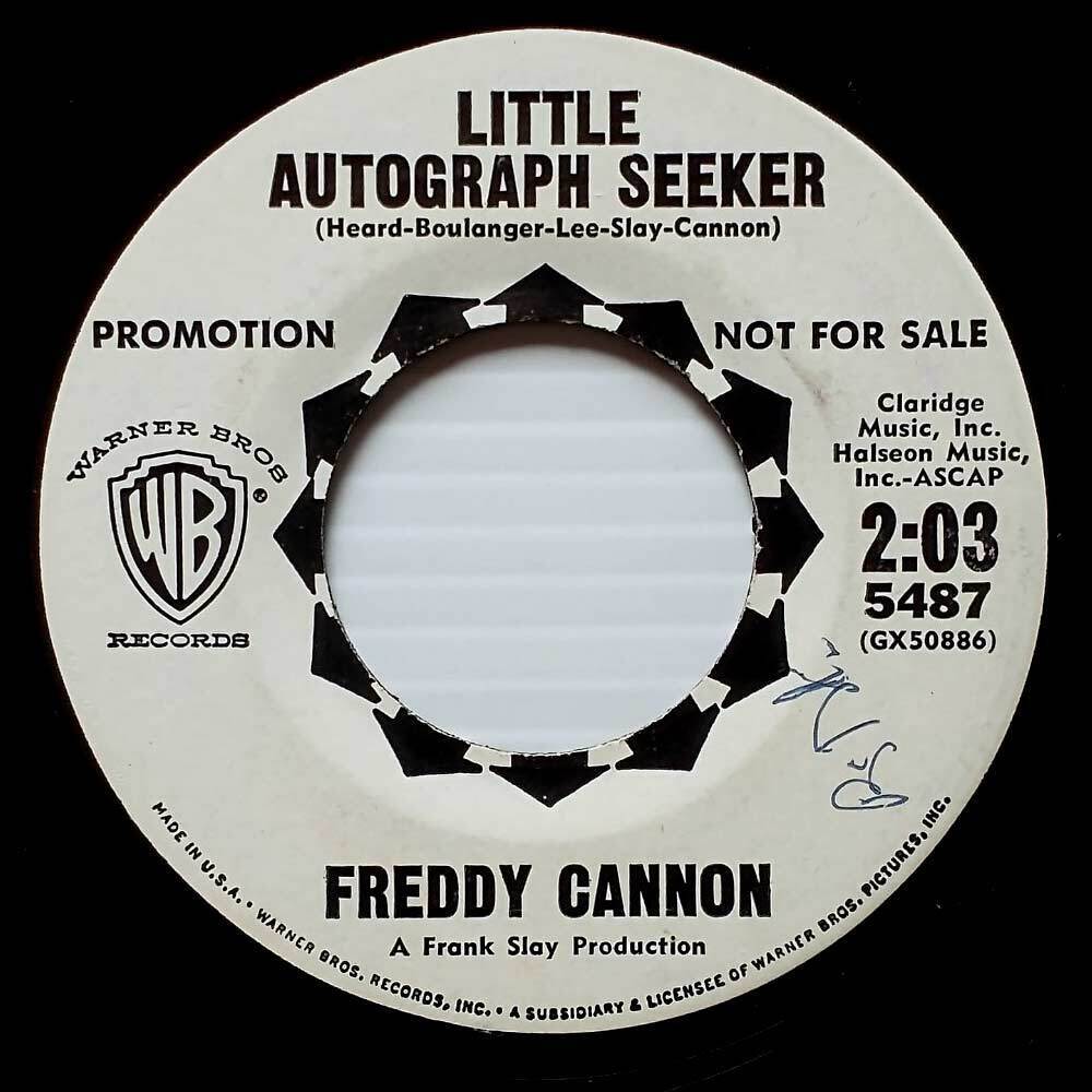 Freddy Cannon - Too Much Monkey Business / Little Autograph Seeker [7\