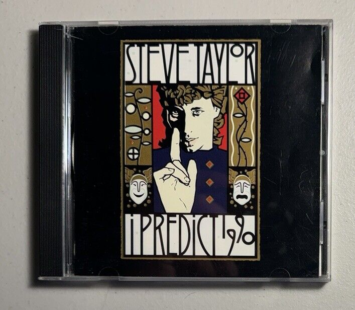 STEVE TAYLOR - I Predict 1990 (CD, 1987) Christian Alternative Rock - RARE & OOP