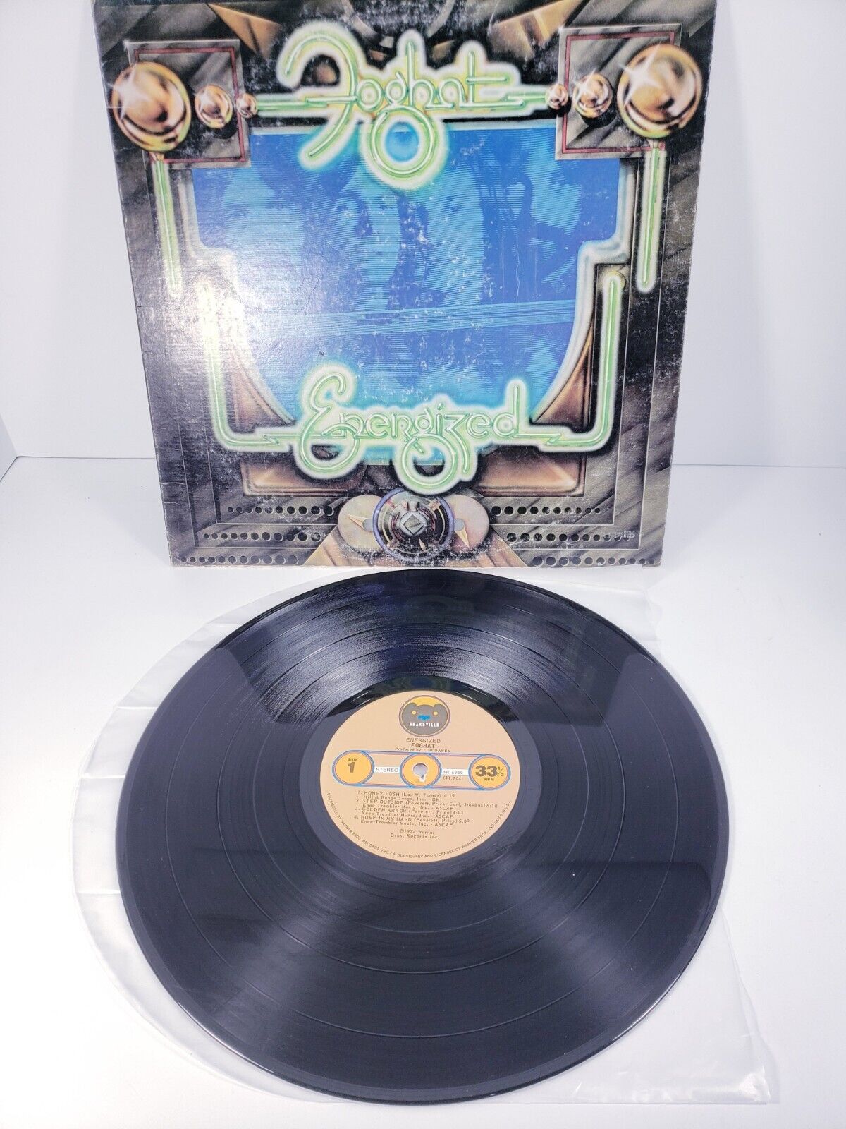 Foghat Energized Vinyl LP Record BR6950 - Pitman Pressing 