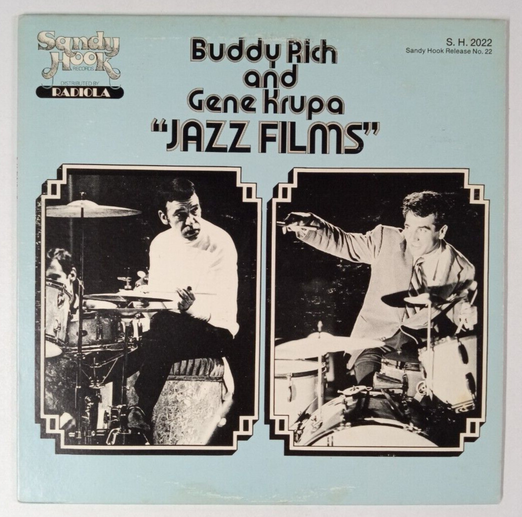 Buddy Rich: Gene Krupa: Jazz Films Lp
