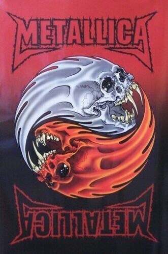 Metallica - Yin Yang Maxi Poster - UK 2006 - Official Licensed, Rolled & Sealed
