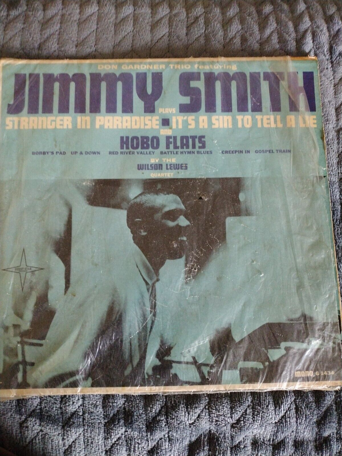 Jimmy Smith Don Gardner Trio Plays Hobo Flatts Vintage Vinyl Record 