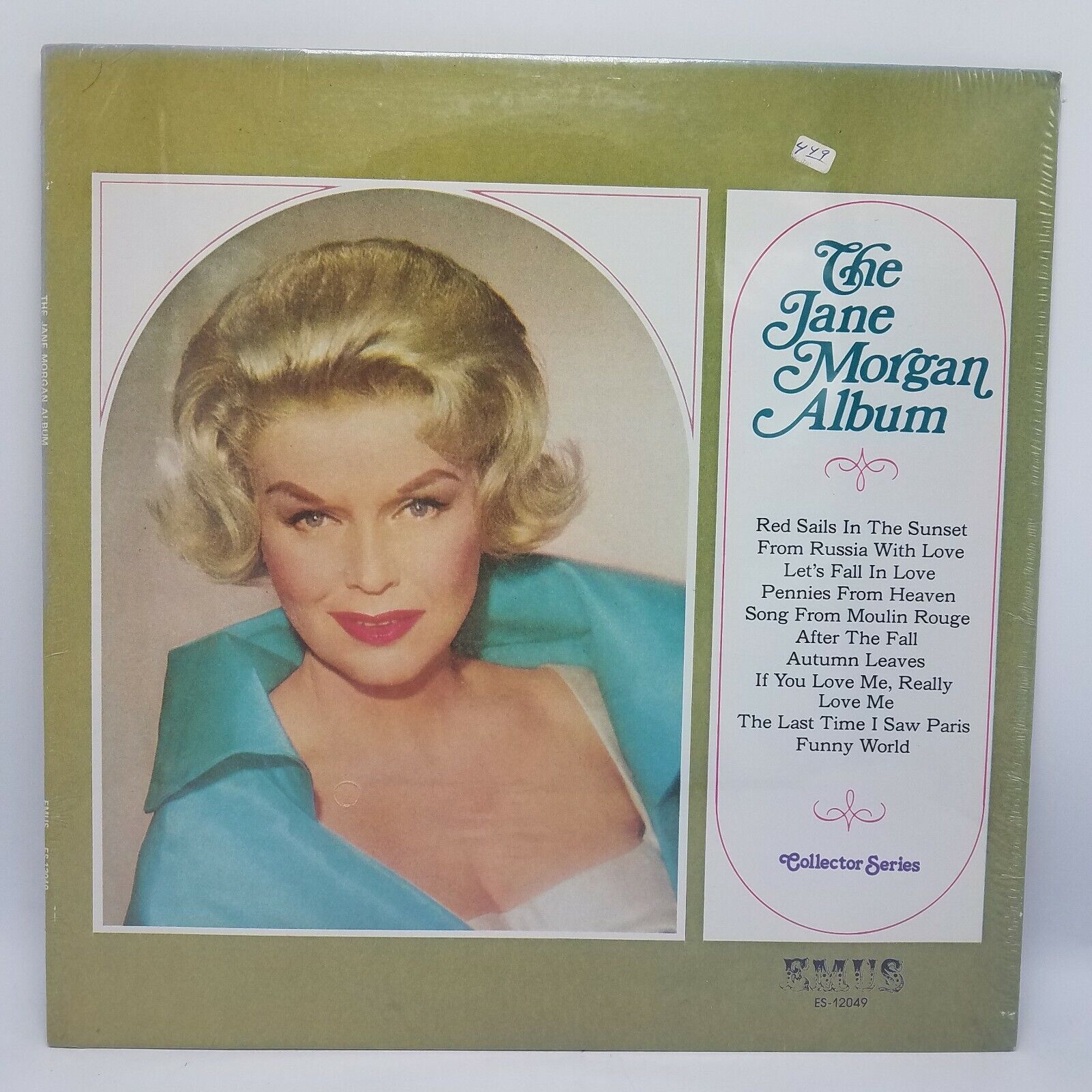 The Jane Morgan Album - Jane Morgan Emus Records LP 12\